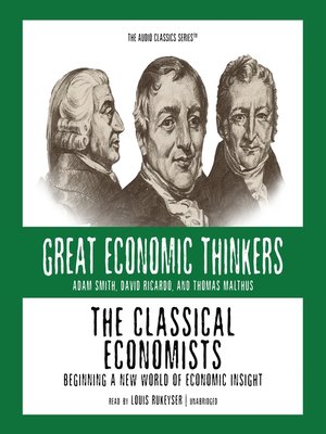 cover image of The Classical Economists